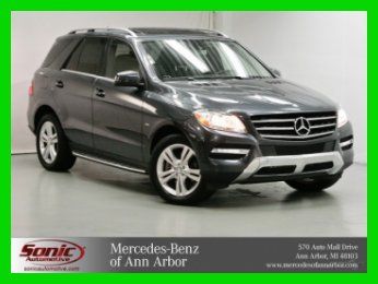 2012 ml350 bluetec (4matic 4dr ml350 bluetec) used turbo 3l v6 24v automatic suv