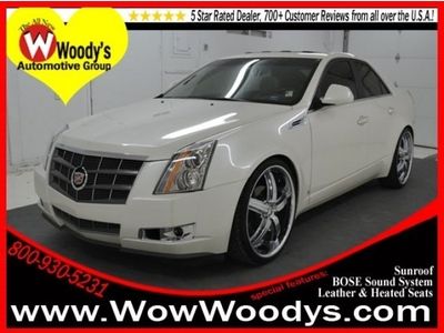 V6 sunroof leather &amp; heated seats 22" chrome dub wheels used cars kansas city