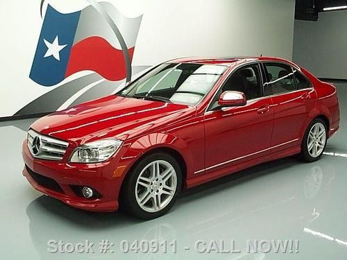 2008 mercedes-benz c350 sport htd seats sunroof 26k mi texas direct auto