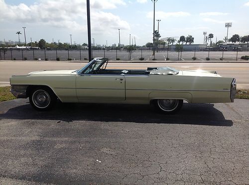 1965 cadillac coupe deville convertible