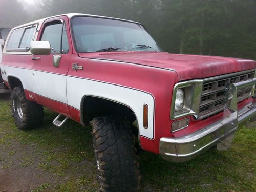 1978 Chevrolet K5 Blazer Cheyenne Sport Utility 2-Door, image 4