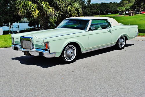 Magnificent pristine 1971 lincoln continental mark just 57,840 miles the finest