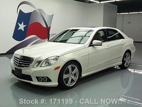 2010 mercedes-benz e350 sport p1 awd sunroof nav 30k mi texas direct auto