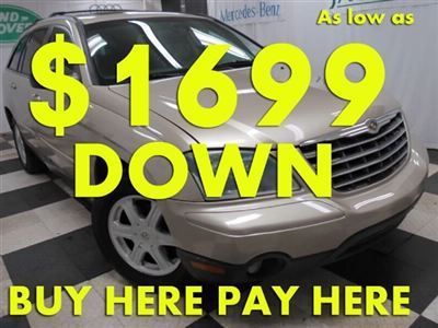 2005(05) pacifica we finance bad credit! buy here pay here low down $1699