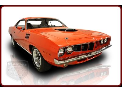 71 plymouth hemi cuda original 426 / 425 hp hemi w/ 2-4 bbl original automatic