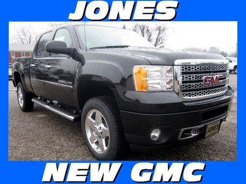 New 2013 gmc sierra 2500hd 4wd crew cab denali diesel msrp $66020