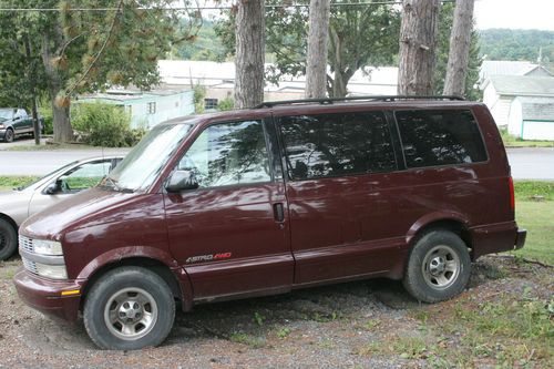 2001 chevrolet astro lt standard passenger van 3-door 4.3l