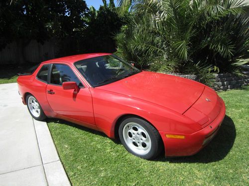 1986 porsche 944 turbo;  original california car