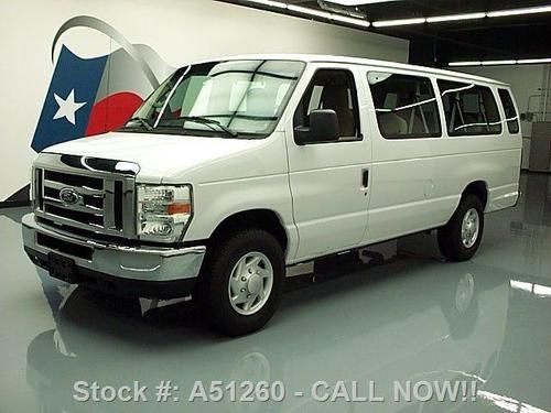 2009 ford e-350 xlt extended 5.4l v8 15-passenger 60k texas direct auto