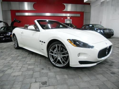 2012 maserati granturismo c sport convertible  immaculate condition / like new