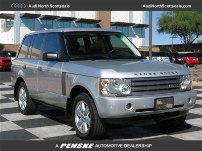 2005 range rover- 82k miles- silver- clean car fax