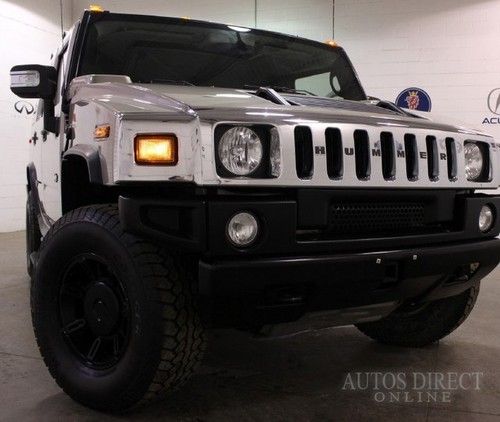 We finance 2006 hummer h2 4wd clean carfax mroof htdsts warranty 3rows kylssent