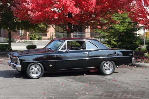 1966 Chevrolet Nova - Tuxedo Black - Roller Cam Aluminum Heads 383 Stroker!, image 12