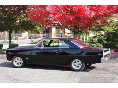 1966 Chevrolet Nova - Tuxedo Black - Roller Cam Aluminum Heads 383 Stroker!, image 19