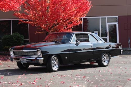 1966 Chevrolet Nova - Tuxedo Black - Roller Cam Aluminum Heads 383 Stroker!, image 20