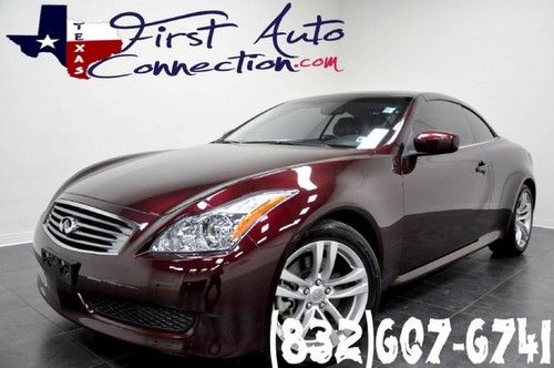 2009 infiniti g37 convertible  loaded leather navi power free shipping!!