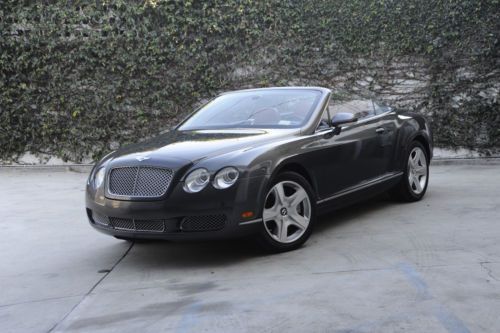 2007 bentley continental gtc convertible 2-door 6.0l