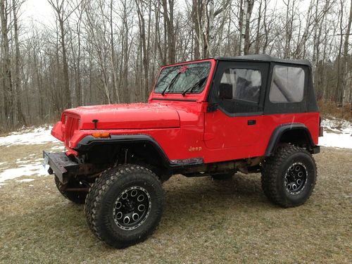 1989 jeep wrangler base sport utility 2-door 2.5l