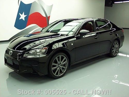 2013 lexus gs350 f sport awd sunroof nav rear cam 3k mi texas direct auto