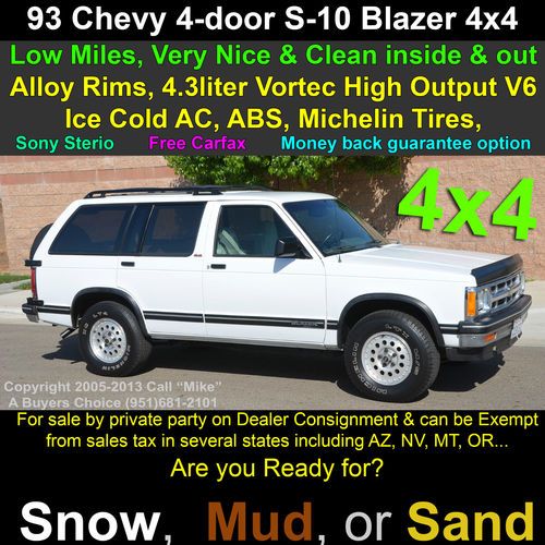 4x4 ready for action in the snow, mud, or sand, great condition &amp; low reserve!!!