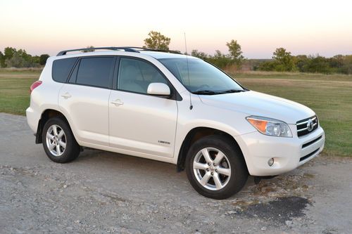 2006 toyota rav4 limited v6 4wd blizzard pearl