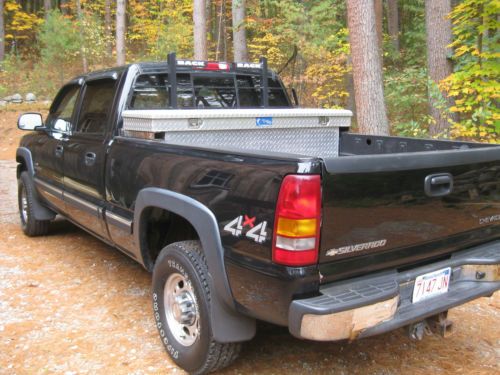 2500hd crew cab black lt duramax