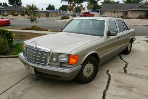 1990 mercedes-benz 420sel sedan 4-door 4.2l 155k miles ok cond