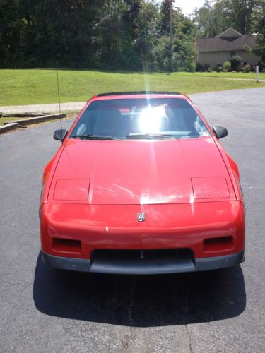 1986 pontiac fiero gt coupe 2-door 2.8l