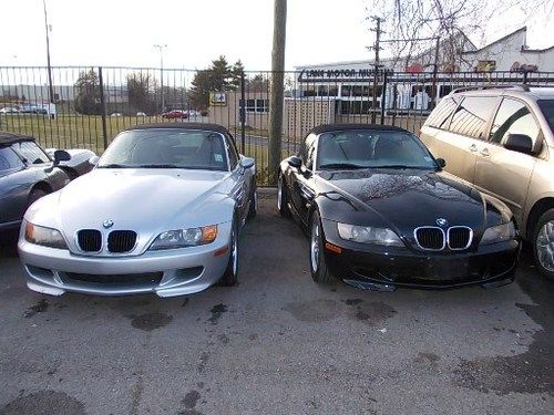 Two 99 &amp; 98 bmw m roadster 74k miles rebuildable two for the price of one