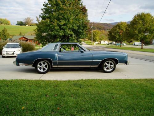 1977 chevrolet monte carlo landau.. 42k miles.. garage kept .. 350 v8. a/c..