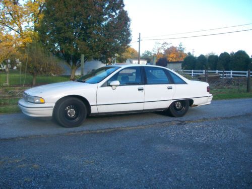 1991 chevrolet caprice base sedan 4-door 5.7l