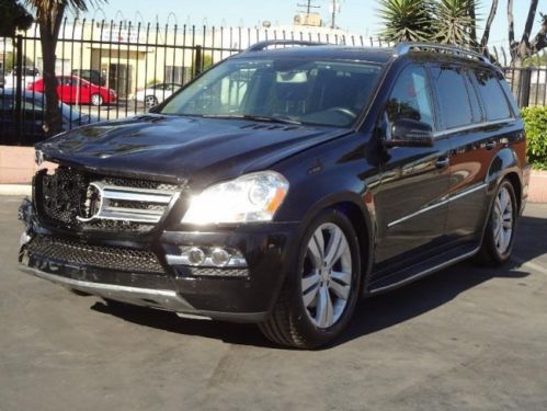 2011 mercedes-benz gl450 4matic damaged salvage runs! loaded rear view camera!!