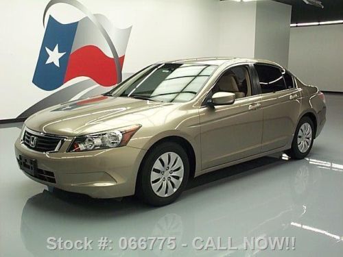 2008 honda accord lx sedan automatic cruise control 65k texas direct auto