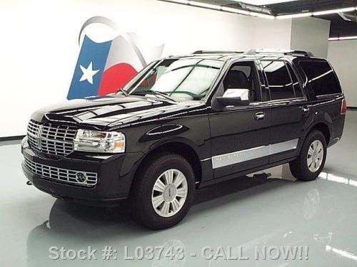 2013 lincoln navigator 4x4 nav rear cam power steps 12k texas direct auto