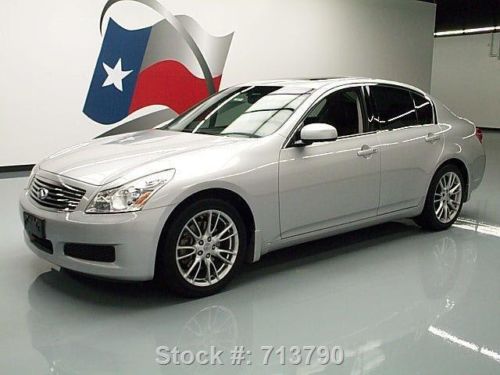 2007 infiniti g35 journey sedan htd leather sunroof 50k texas direct auto