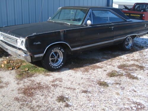 1967 plymouth satellite 2dr 383 v8 auto runs magnum wheels clear title