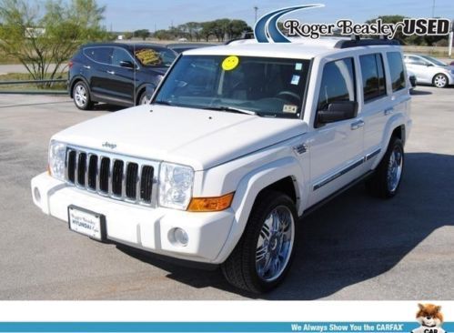 2010 jeep commander sport satellite radio rear parking aid heated mirrors tpms