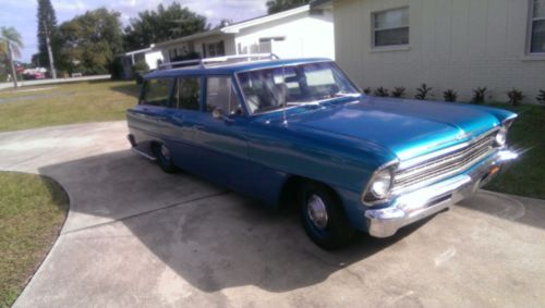 1967 chevrolet nova station wagon with air ride