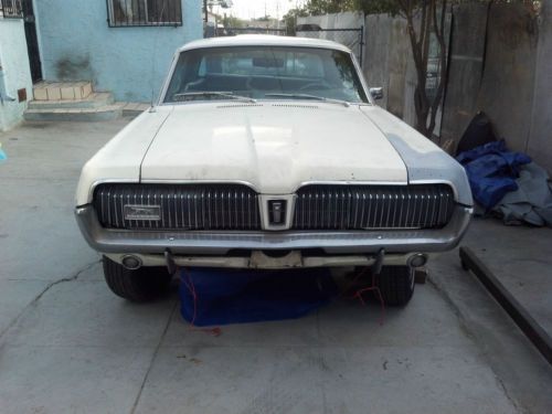 1968 mercury cougar base 5.0l 302-4v j
