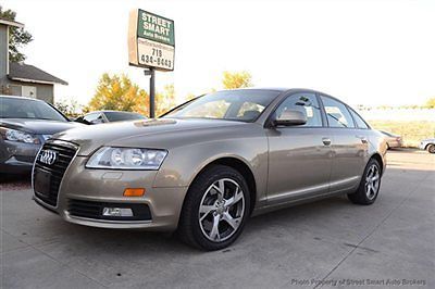 A6 quattro supercharged premium sedan, 1-owner, clean carfax, only 53k miles