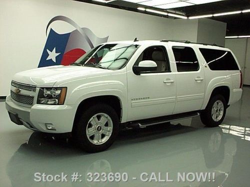 2013 chevy suburban z71 4x4 leather sunroof dvd 15k mi texas direct auto