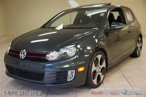 2012 new gray volkswagen gti pzev 2.0l turbo i4 auto 200hp gti sport suspension