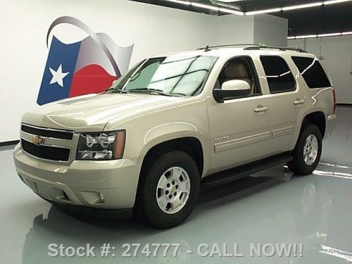 2013 chevy tahoe lt sunroof htd leather dvd 8-pass 17k texas direct auto