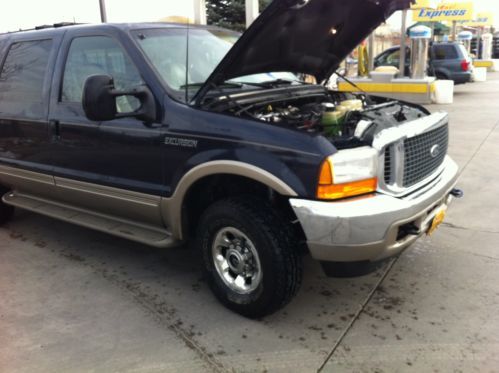 2001 ford excursion limited sport utility 4-door 7.3l