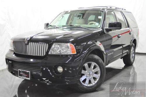 2004 lincoln navigator luxury, 2xrear dvd, xenon, sat,ventilated leather,3rd row
