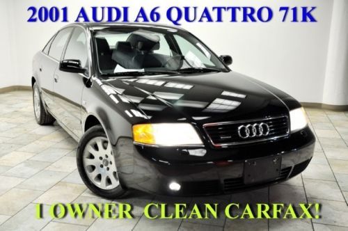 2001 audi a6 71k automatic 1 owner clean carfax