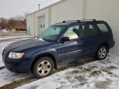 2006 subaru forester x wagon 4-door 2.5l