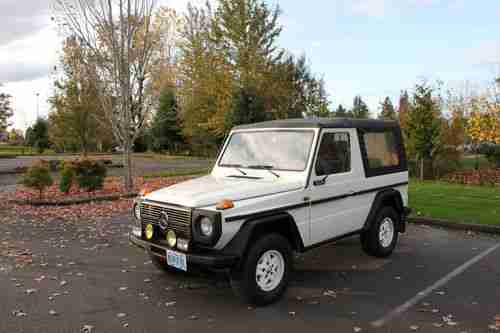 1983 Mercedes-Benz GE280 Gwagon, image 2