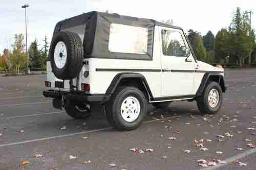 1983 Mercedes-Benz GE280 Gwagon, image 5