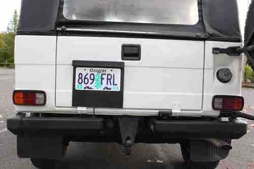 1983 Mercedes-Benz GE280 Gwagon, image 11